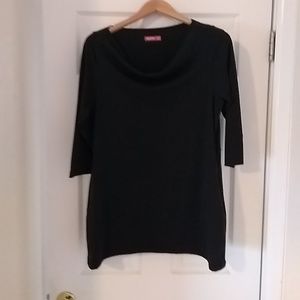 Comfy Black tunic, perfect for cycling by Terry